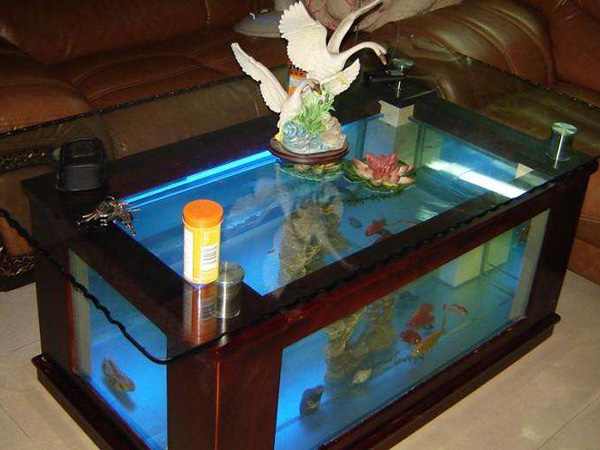 茶几鱼缸