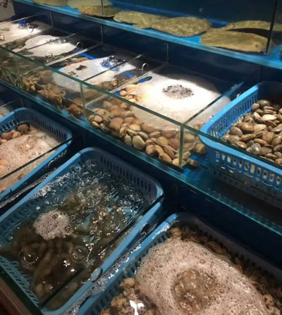 合肥酒店海鲜池